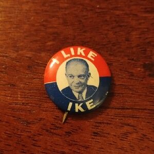 Vintage 'I Like Ike' Campaign Button